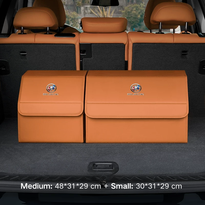 Load image into Gallery viewer, Buick Microfiber Leather Car Trunk Storage Box for Envision S, Enclave, Regal, LaCrosse, Excelle, GL8
