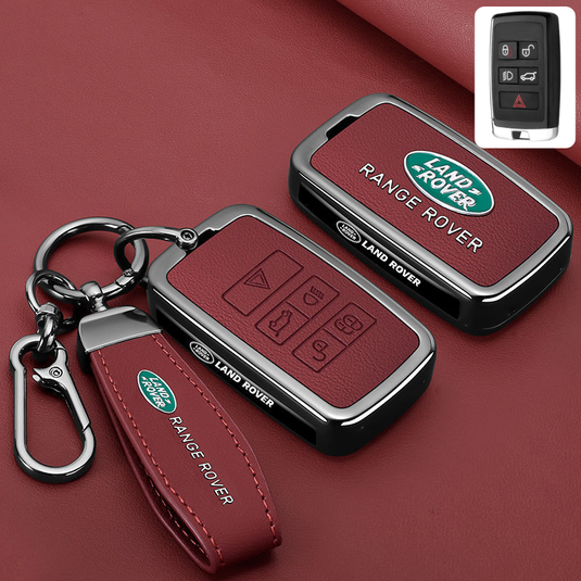 Land Rover Premium Leather Protection Car Key Fob Case Cover For Range Rover Evoque, Velar, Discovery 4/5, Sport, Defender - i-Station Mobile Phone & Electronic Device Repair and Accessories