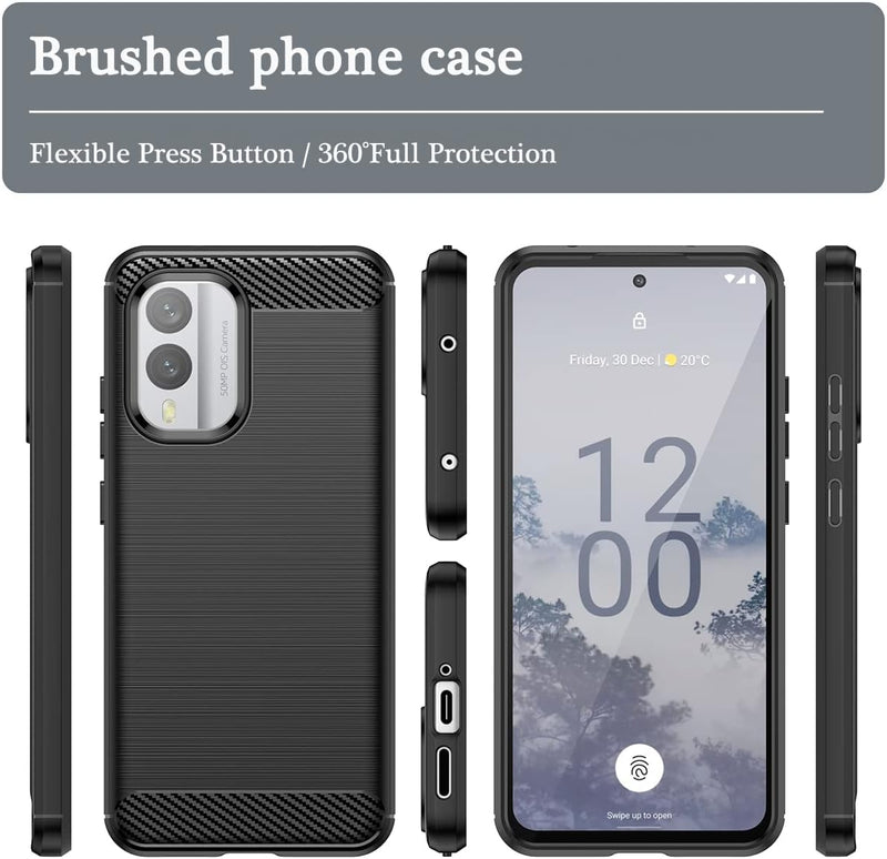 Load image into Gallery viewer, Nokia X30 5G - Shield Shockproof Rugged Heavy Duty Case  With 2PC 9H Glass Screen Protector
