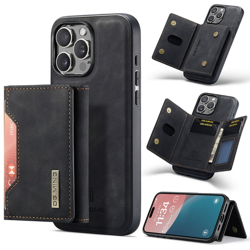 Load image into Gallery viewer, [With Card Slot] Apple iPhone 14/Plus/Pro/Max - 2 in 1 Detachable Leather Wallet Case
