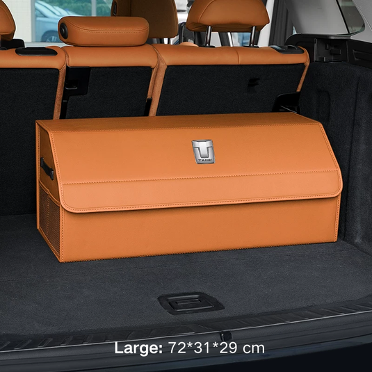 TANK Microfiber Leather Car Trunk Storage Box for 300, 400, 500, 700, 800