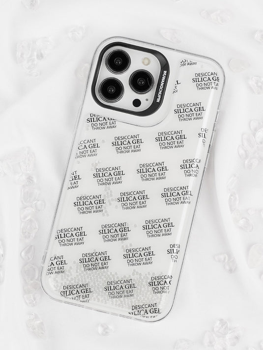 [Built-in Flowing Beads] Apple iPhone 14/Pro/Pro Max Creative Desiccant Design Phone Case Shockproof Fashion Series Case