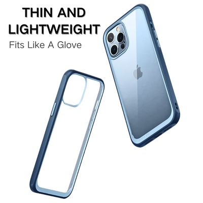 Apple iPhone 13/Mini/Pro/Pro Max Transparent Slim Protection Hybrid Shockproof Essentials Series Case - i-Station Mobile Phone & Electronic Device Repair and Accessories