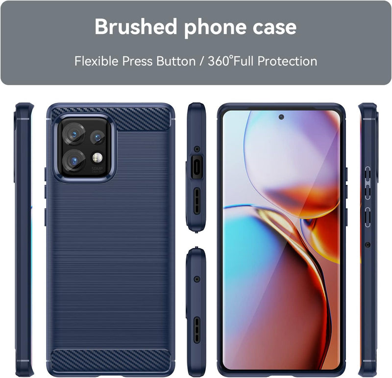 Load image into Gallery viewer, Motorola Moto Edge Plus /Edge Plus 2022/Edge Plus 2023 - Shield Shockproof Rugged Heavy Duty Case With 2PC 9H Glass Screen Protector
