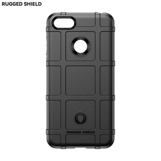 Motorola  Moto E6/E6 Play - Shield Shockproof Rugged Heavy Duty Case With 2PC 9H Glass Screen Protector