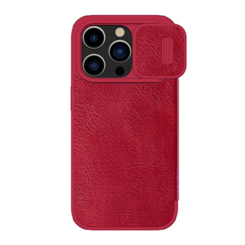 Load image into Gallery viewer, Apple iPhone 15 /Plus/Pro/Max - NILLKIN Qin Pro Series Flip Camera Cover Design Leather Phone Case
