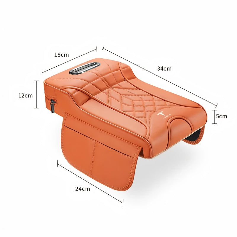 Load image into Gallery viewer, Tesla Car Multi-Functional Leather Armrest Box Heightening Pad for Model Y, Model 3 - i-Station Mobile Phone &amp; Electronic Device Repair and Accessories
