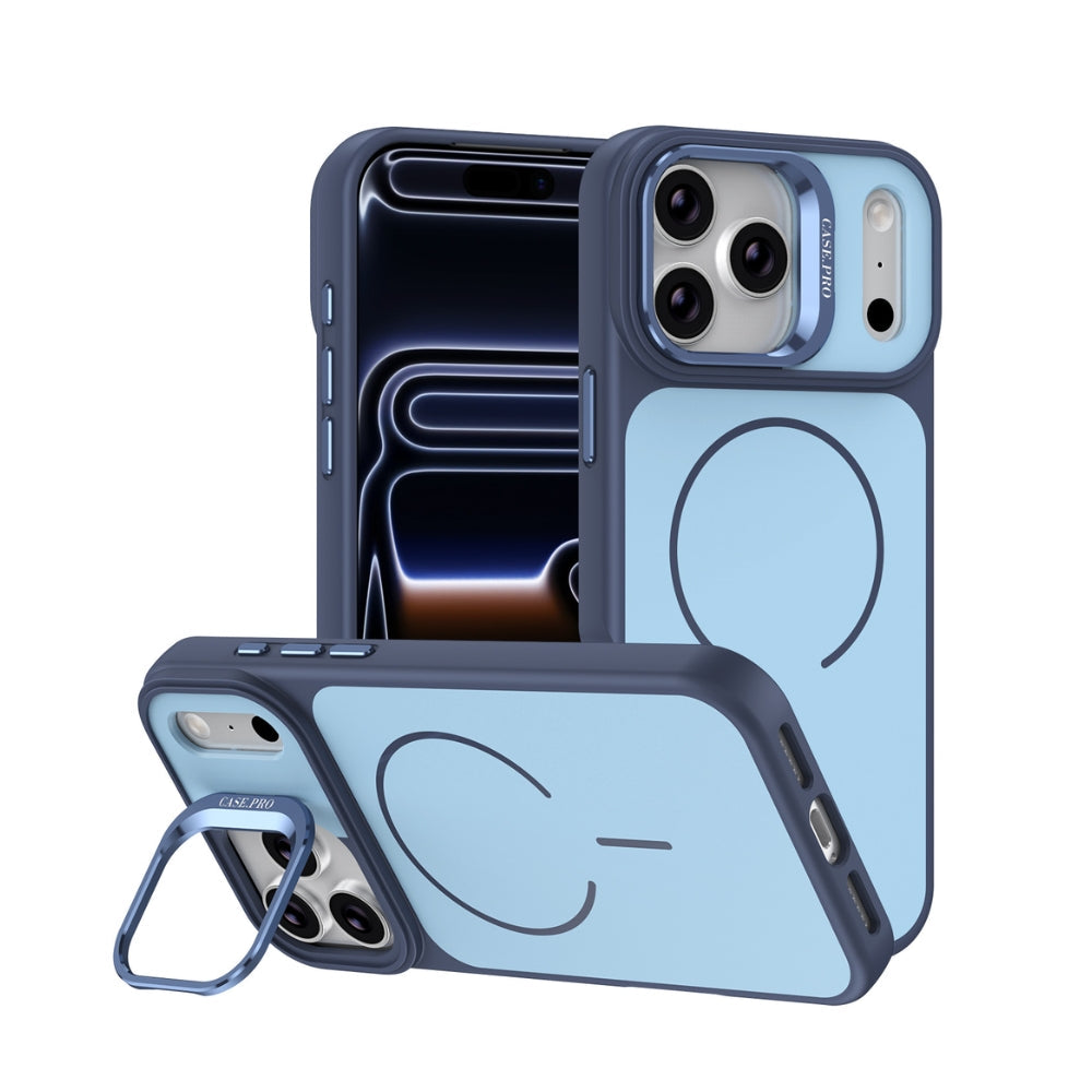 Apple iPhone 18 Pro Max - Bright Color Contrast Skin-feel Camera Bracket Magsafe Phone Case - Polar Tech Australia