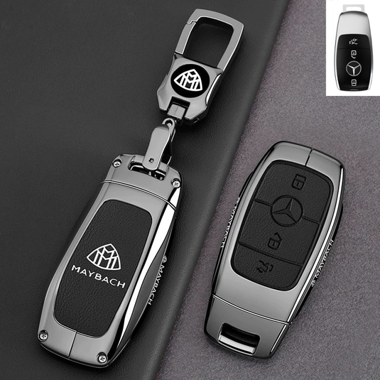 Maybach Premium Leather Protection Car Key Fob Case Cover For GLS480, S480, S580, S680, GLS600 - i-Station Mobile Phone & Electronic Device Repair and Accessories