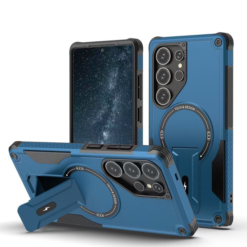 Load image into Gallery viewer, [Magsafe Compatible][Built-in Stand] Samsung Galaxy A37 - Military-Grade Shockproof Case - i-Station Mobile Phone &amp; Electronic Device Repair and Accessories
