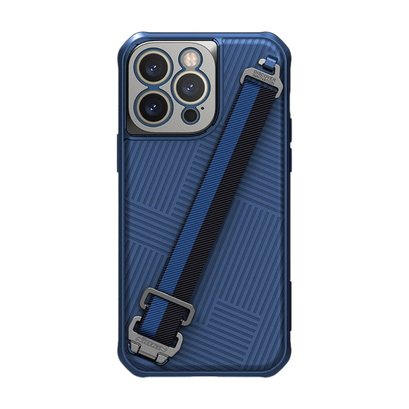 Load image into Gallery viewer, Apple iPhone 14 Plus/Max - NILLKIN Full Coverage Wrist Strap Phone Case
