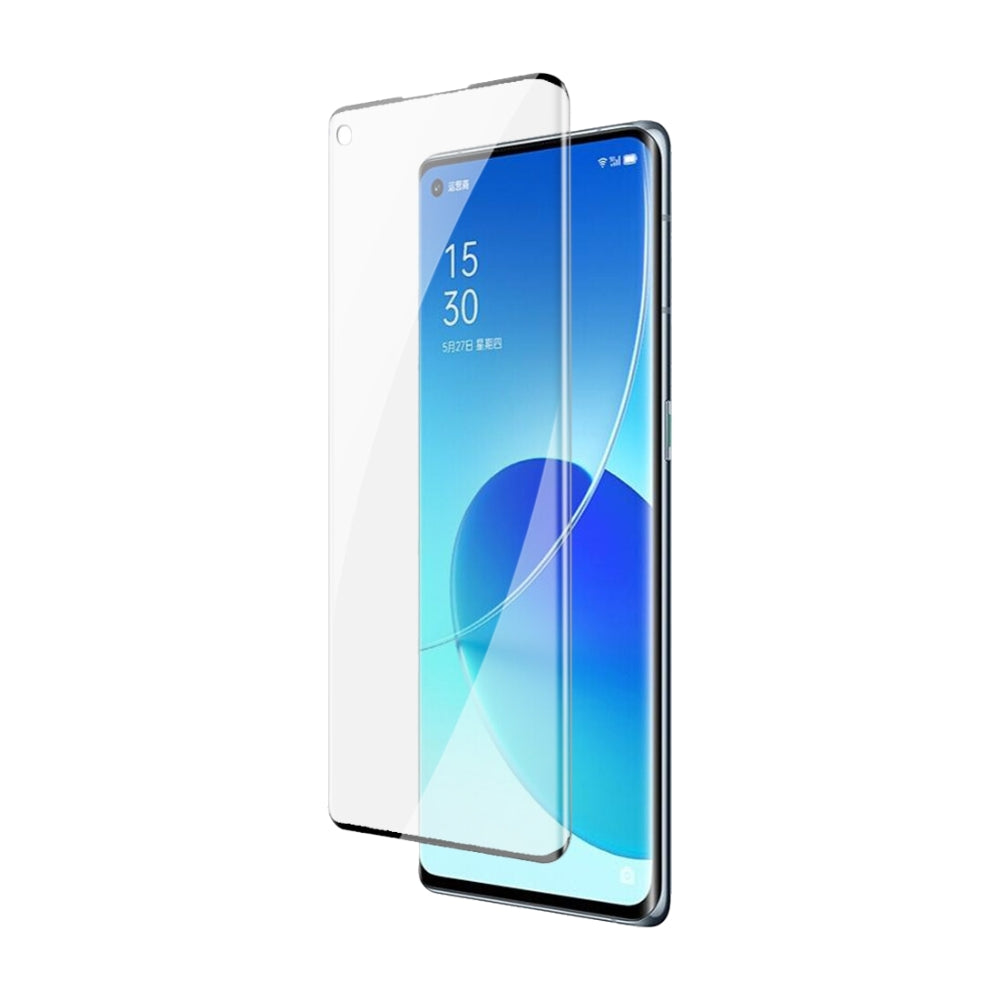 [Side Glue] [HD] OPPO Reno6 Pro 5G / Reno 6Pro 5G (Snapdragon) - 9H Tempered Glass Screen Protector - i-Station Mobile Phone & Electronic Device Repair and Accessories