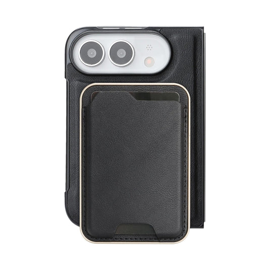 Apple iPhone Duo - Kalebol Slim MagSafe Ring Magnetic Card Bag Leather Phone Case - Polar Tech Australia