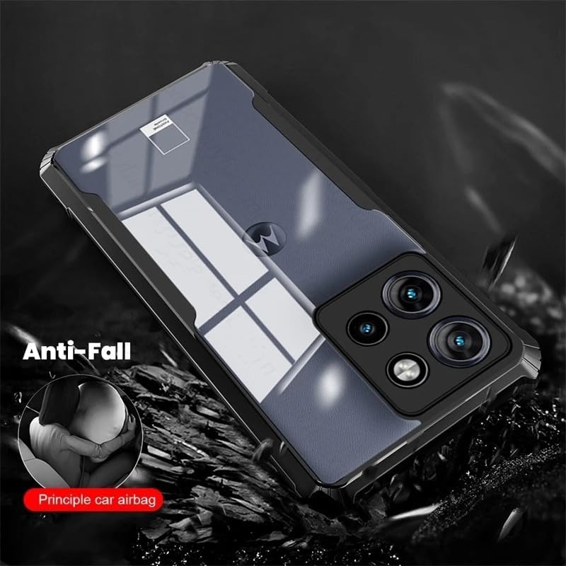 Load image into Gallery viewer, Motorola Moto Edge 50 5G/50 Fusion/50 Pro/G84 5G - Shield Shockproof TPU+PC Clear Rugged Heavy Duty Case  With 1PC Tempered Glass Screen Protector
