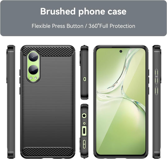 OnePlus 1+Nord CE 4 Lite - Shield Shockproof Rugged Heavy Duty Case With 2PC 9H Glass Screen Protector