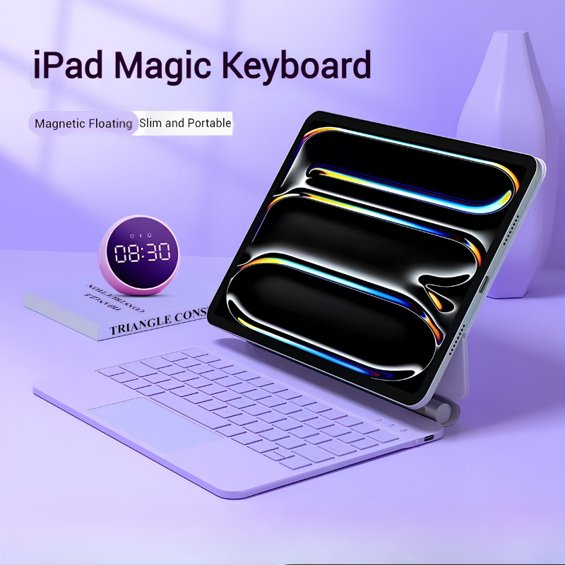 Load image into Gallery viewer, [With Touchpad][Magic Keyboard] Apple iPad Pro 11-inch M4/M5 (2024/2025) Smart Multi-Touch Trackpad Magnetic Wireless Keyboard Case With RGB Backlit - i-Station Mobile Phone &amp; Electronic Device Repair and Accessories
