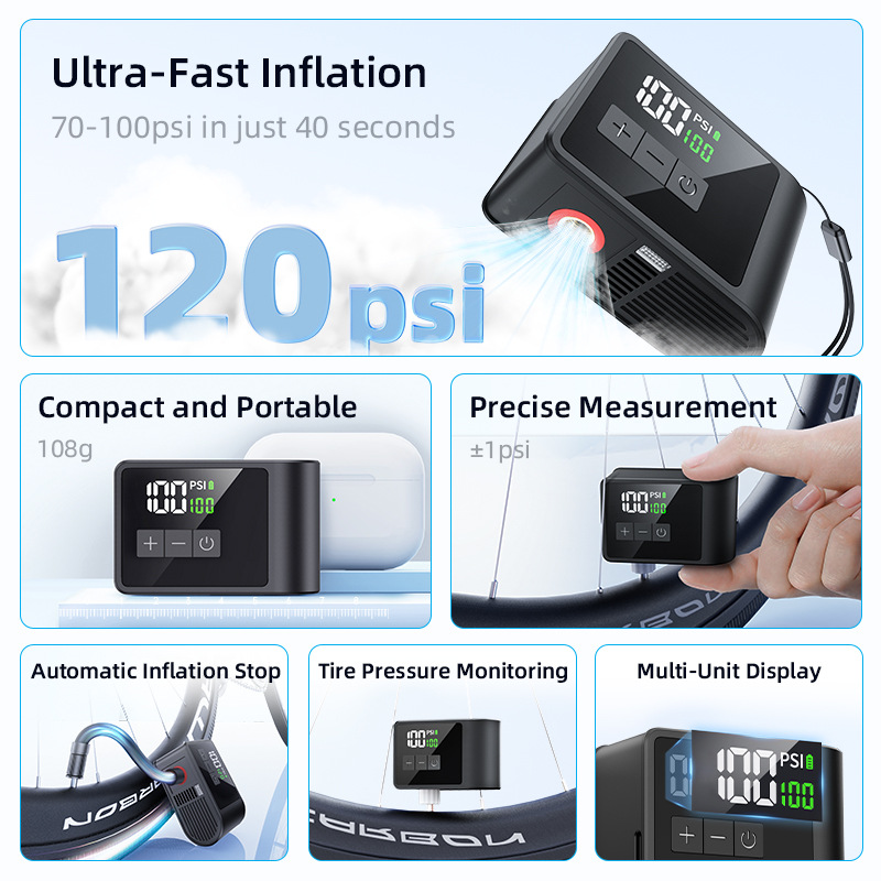 Load image into Gallery viewer, NEWO Mini Air Pump for Road Bikes and Mountain Bikes - i-Station Mobile Phone &amp; Electronic Device Repair and Accessories
