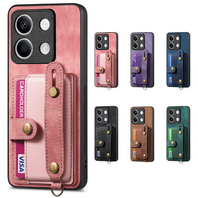 [With Wrist Strap][With Card Slot] Xiaomi Mi 13/Pro/Ultra Premium Leather Kickstand Shockproof Wallet Series Case - i-Station Mobile Phone & Electronic Device Repair and Accessories