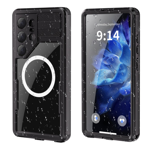 [Magsafe Compatible] [Mars Series] Samsung Galaxy S25/Plus/Ultra - Shellbox Full Covered Waterproof Heavy Duty Tough Armor Case