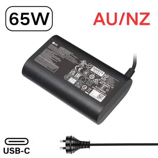 [65W][Type-C] Genuine Original LG Gram USB C - Laptop AC Wall Travel Charger Travel Adapter