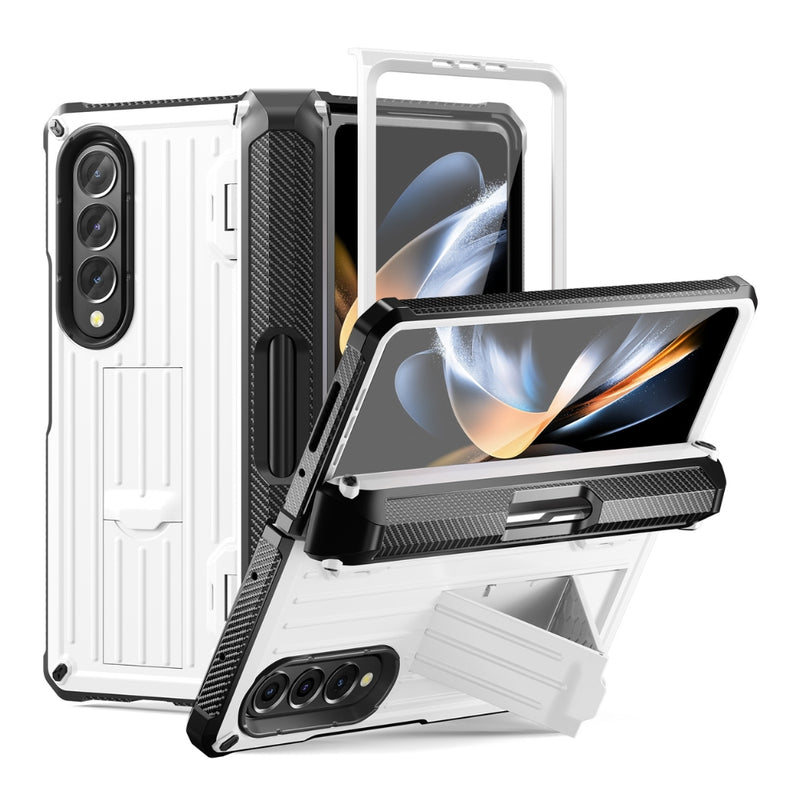 Load image into Gallery viewer, [With Pen Slot] [With Stand] Samsung Galaxy Z Fold 3(SM-F926) - 360° Full Coverage Shockproof Phone Case
