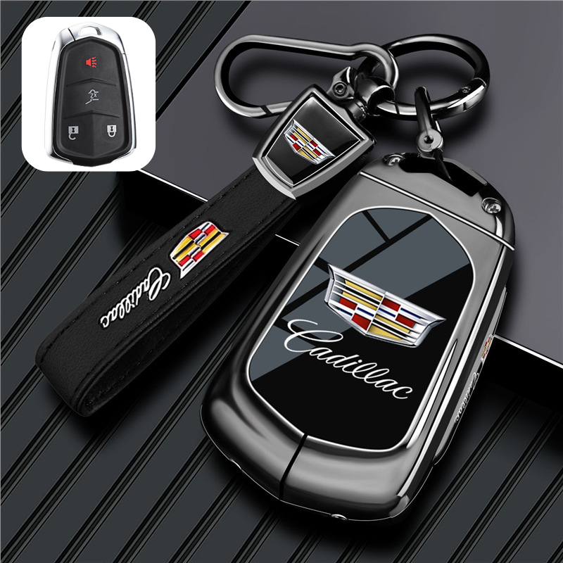 Load image into Gallery viewer, Cadillac Stylish with Cool Shockproof Car Key Protective Fob Case Cover For XT5, XT4, XT6, CT4, CT5, CT6, ATS-L, XTS, TS-L - i-Station Mobile Phone &amp; Electronic Device Repair and Accessories

