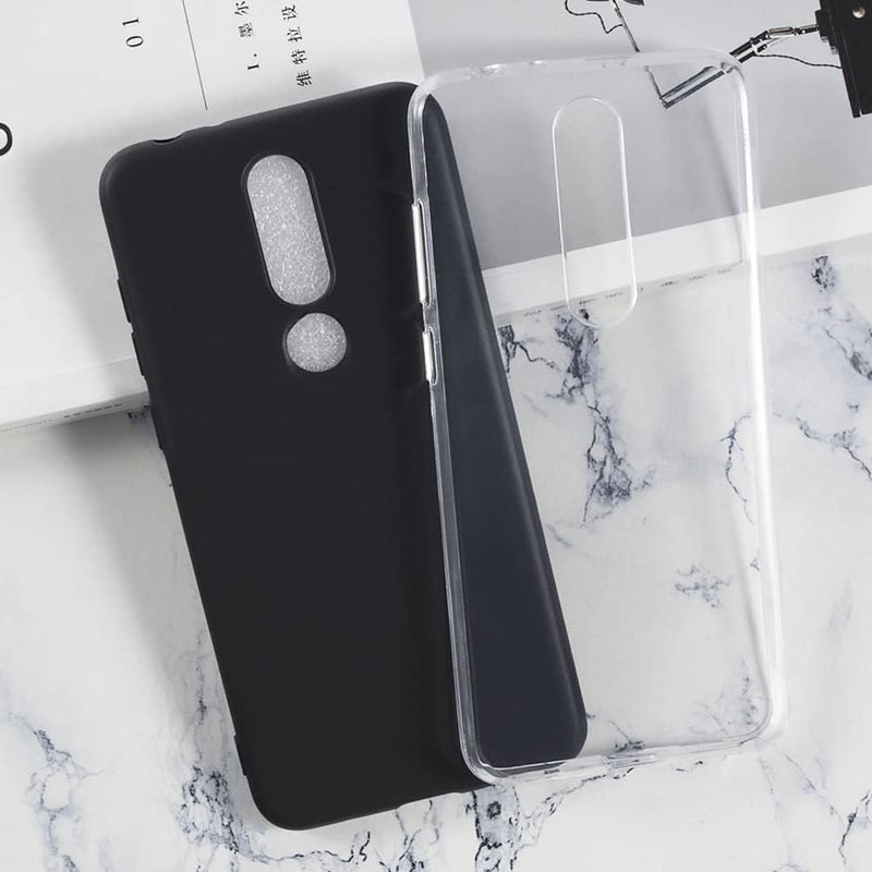 Load image into Gallery viewer, Nokia 5.1 Plus (Nokia X5) - AirPillow Cushion Transparent Soft Clear TPU Four Corners Protective Case With 2PC 9H Tempered Glass Screen Protector
