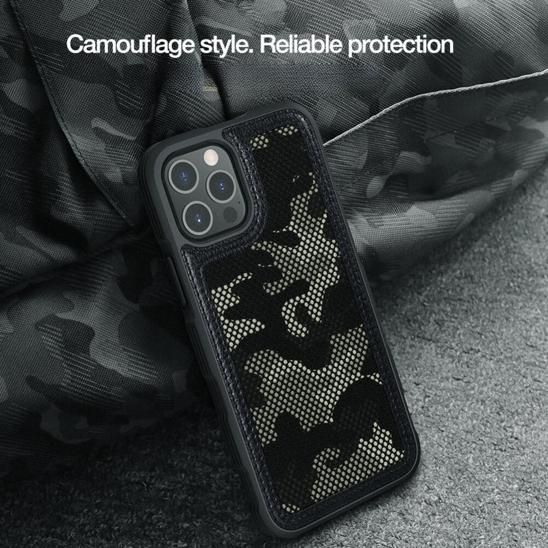 Load image into Gallery viewer, Apple iPhone 12 &amp; 12 Pro - NILLKIN Camo Shockproof Protective Case
