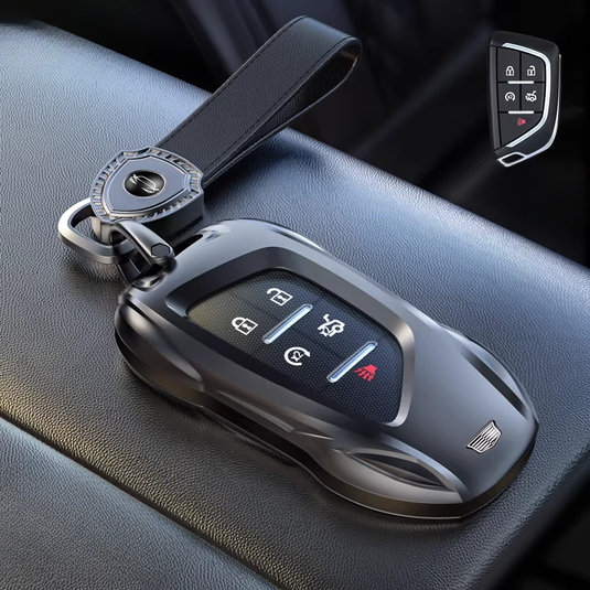 Cadilla Luxury Stylish Metal Car Key Fob Case Cover For XT5, CT5, XT6, CT6, XTS, ATS-L, SRX - i-Station Mobile Phone & Electronic Device Repair and Accessories
