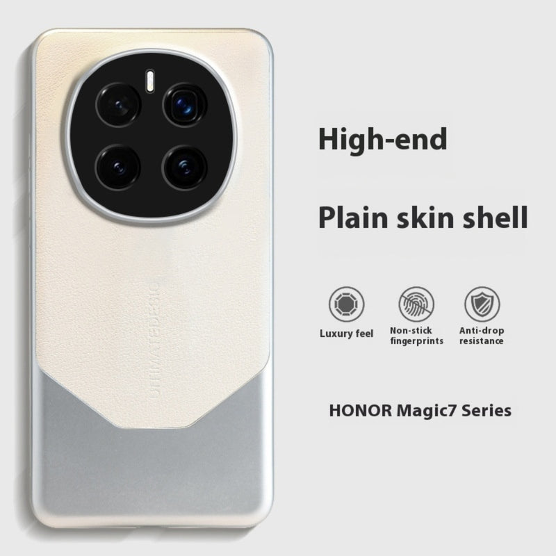 Load image into Gallery viewer, Honor Magic7/Pro - Matte Leather Full Cover Shockproof Protective Case
