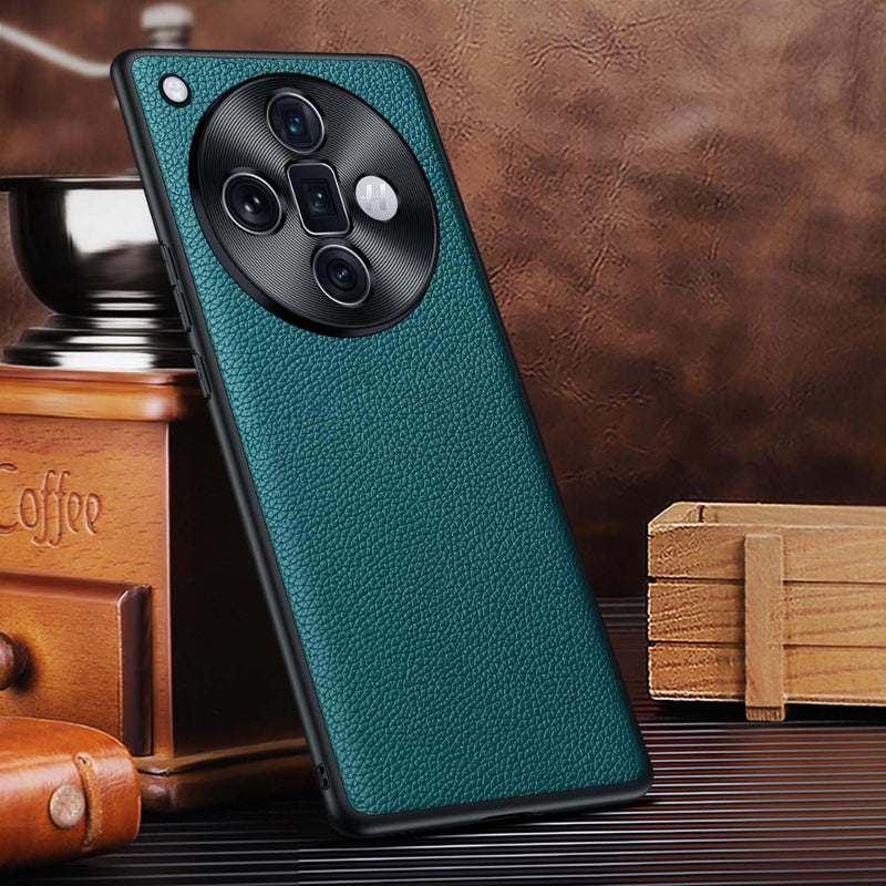 Load image into Gallery viewer, OPPO Find X8 Pro - Full Coverage Genuine Leather Shockproof Business Phone Case
