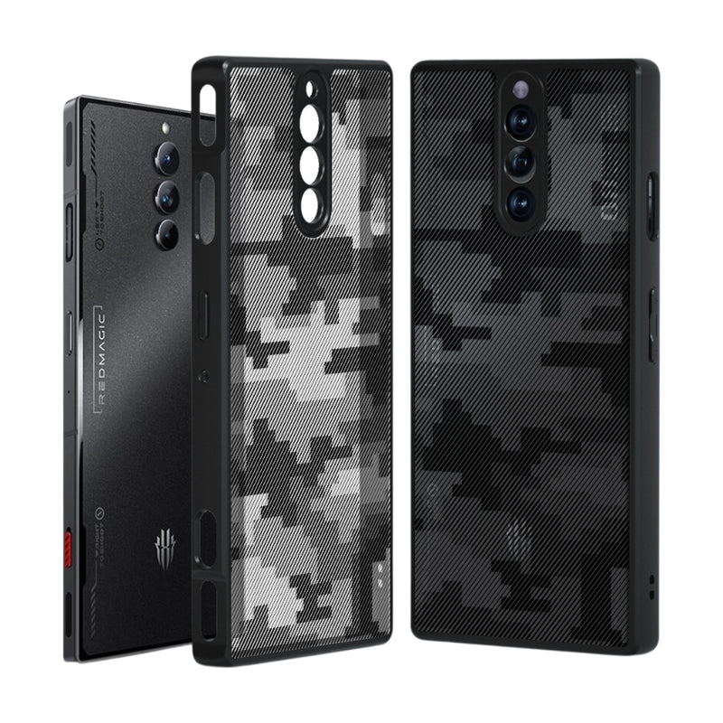 Load image into Gallery viewer, ZTE nubia Red Magic 8 Pro/8 Pro Plus/8S Pro - IBMRS Camouflage Shockproof Transparent Matte Phone Case
