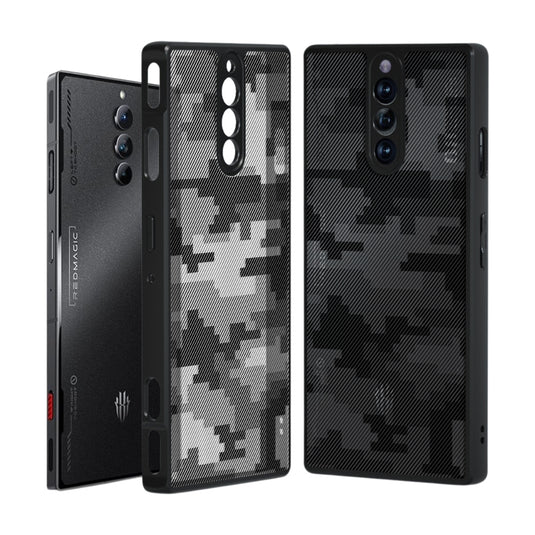 ZTE nubia Red Magic 8 Pro/8 Pro Plus/8S Pro - IBMRS Camouflage Shockproof Transparent Matte Phone Case