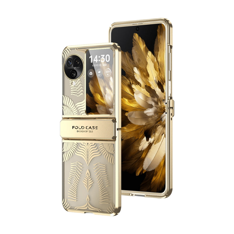 Load image into Gallery viewer, OPPO Find N2 Flip (CPH2437, PGT110) - Full Coverage Electroplated Fashion Shockproof Case
