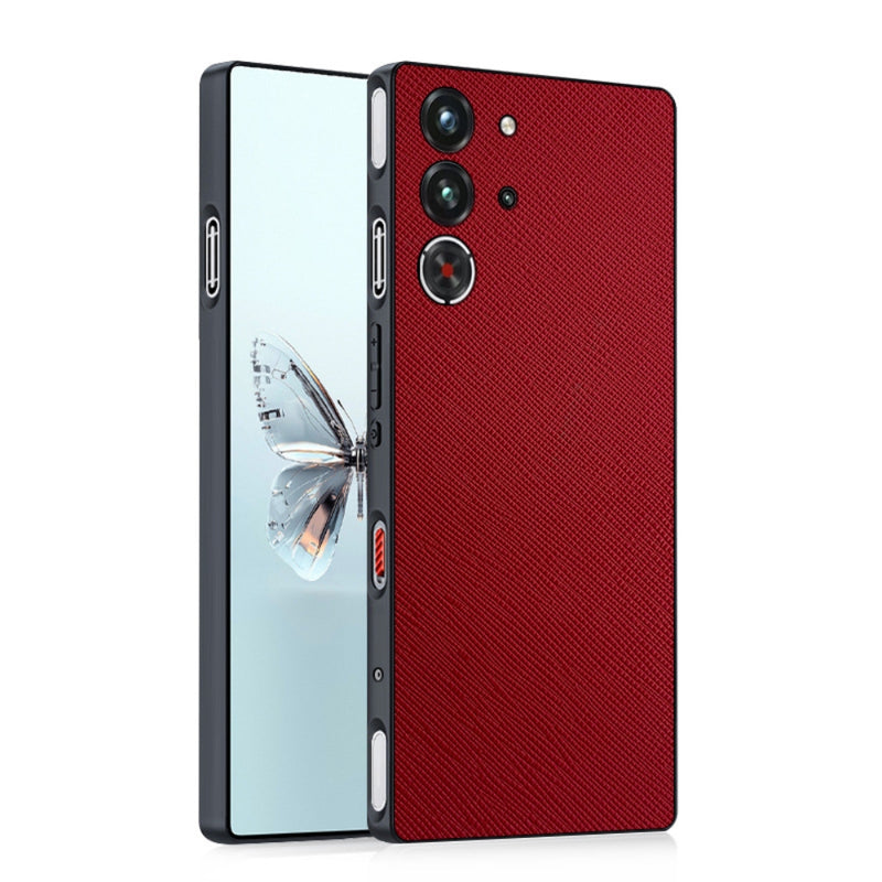 Load image into Gallery viewer, ZTE nubia Red Magic 10 Pro / 10 Pro Plus - Solid Color Leather Full-Wrap Business Phone Case
