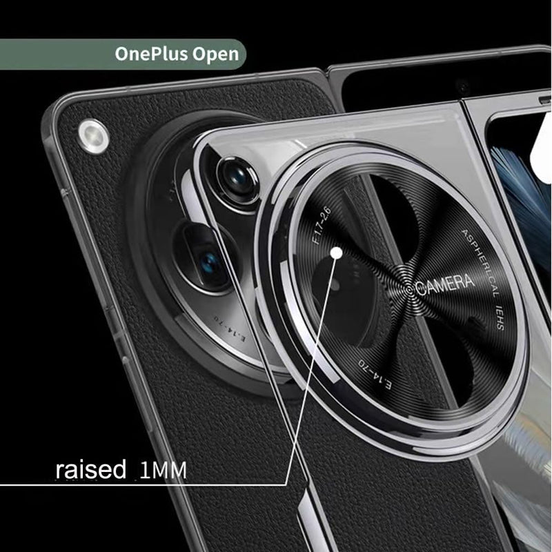 Load image into Gallery viewer, OnePlus 1+Open/OPPO Find N3 -  Anti-Yellowing Slim Thin Crystal Transparent Protective PU Flip Case
