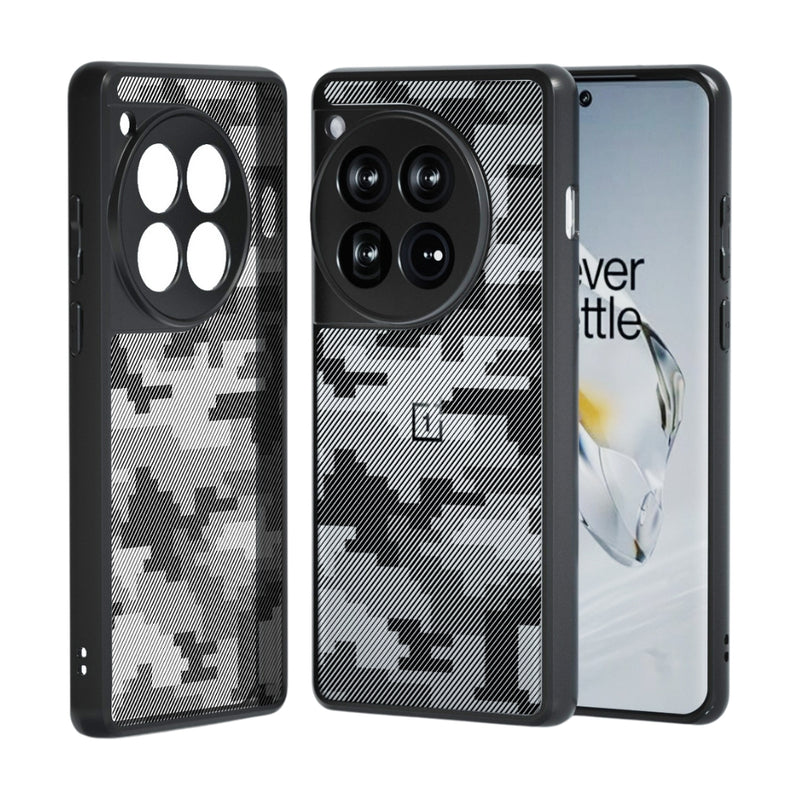 Load image into Gallery viewer, OnePlus 12 - Transparent Camouflage Shockproof Protective Case
