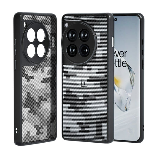 OnePlus 12 - Transparent Camouflage Shockproof Protective Case