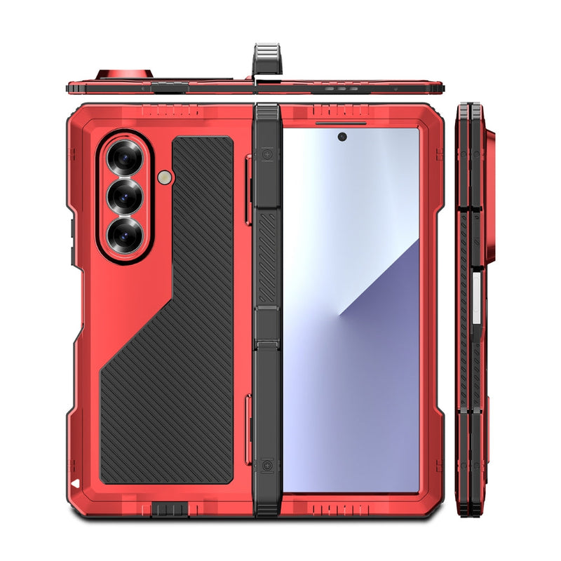 Load image into Gallery viewer, Samsung Galaxy Z Fold7 5G - Drop Proof Dustproof Metal Phone Case - Polar Tech Australia
