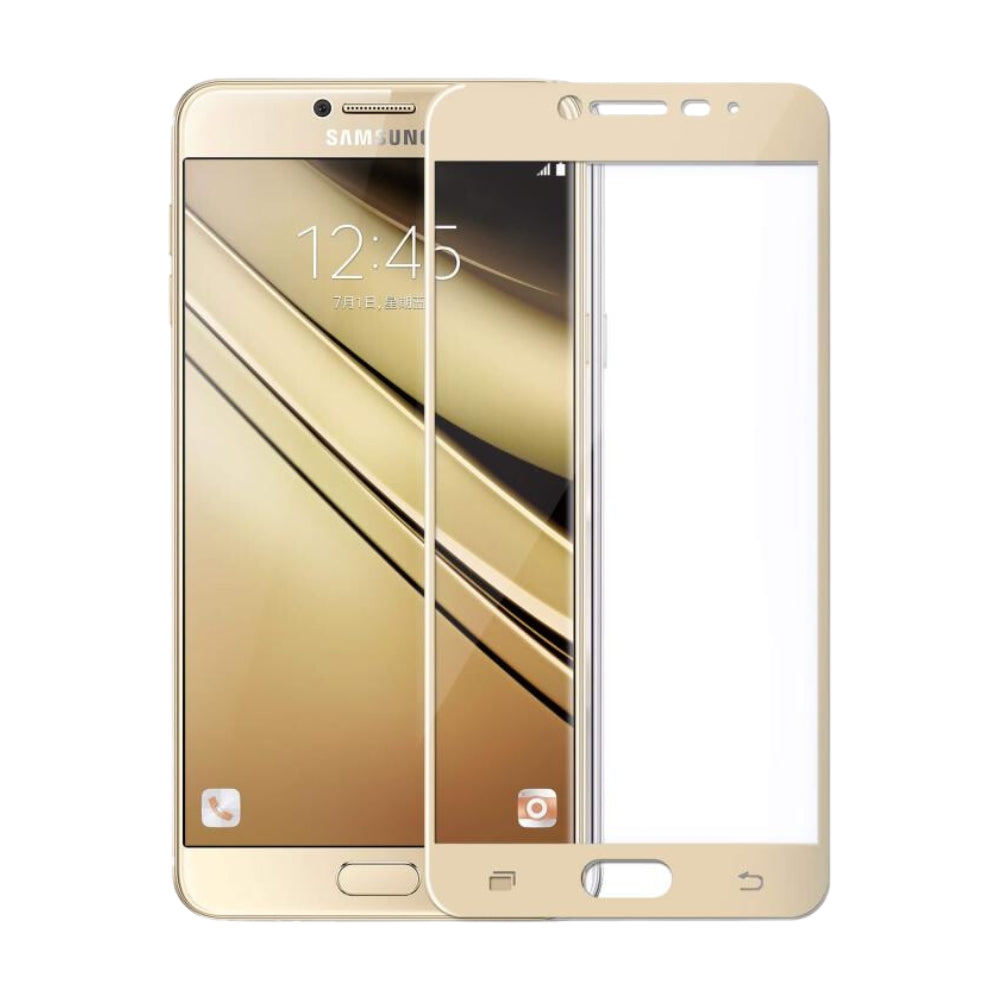 [Full Covered] Samsung Galaxy C7 2017 (C710) - 9H Hardness HD Tempered Glass Screen Protector - i-Station Mobile Phone & Electronic Device Repair and Accessories