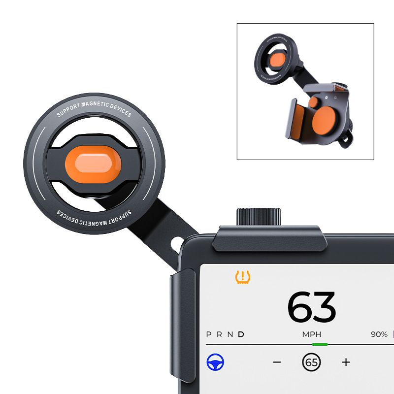 Load image into Gallery viewer, MagSafe Aluminum Alloy Car Magnetic Multi-Angle Adjustable Stand - i-Station Mobile Phone &amp; Electronic Device Repair and Accessories
