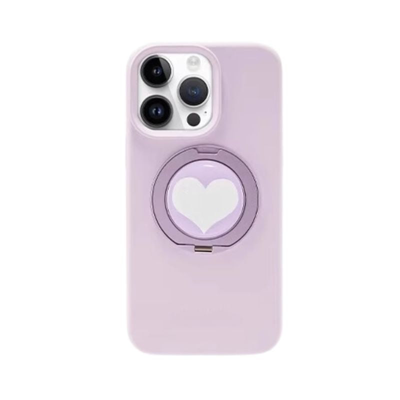 Load image into Gallery viewer, [Built-in Stand] Apple iPhone 16/Pro/Max - 360 Degree Rotating Liquid Silicone Fashion-Forward Series Case
