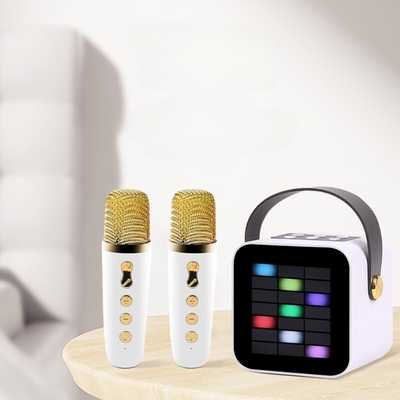 Portable Bluetooth Karaoke Speaker with LED, Wireless Handheld Microphone for Outdoor & Home Use - i-Station Mobile Phone & Electronic Device Repair and Accessories