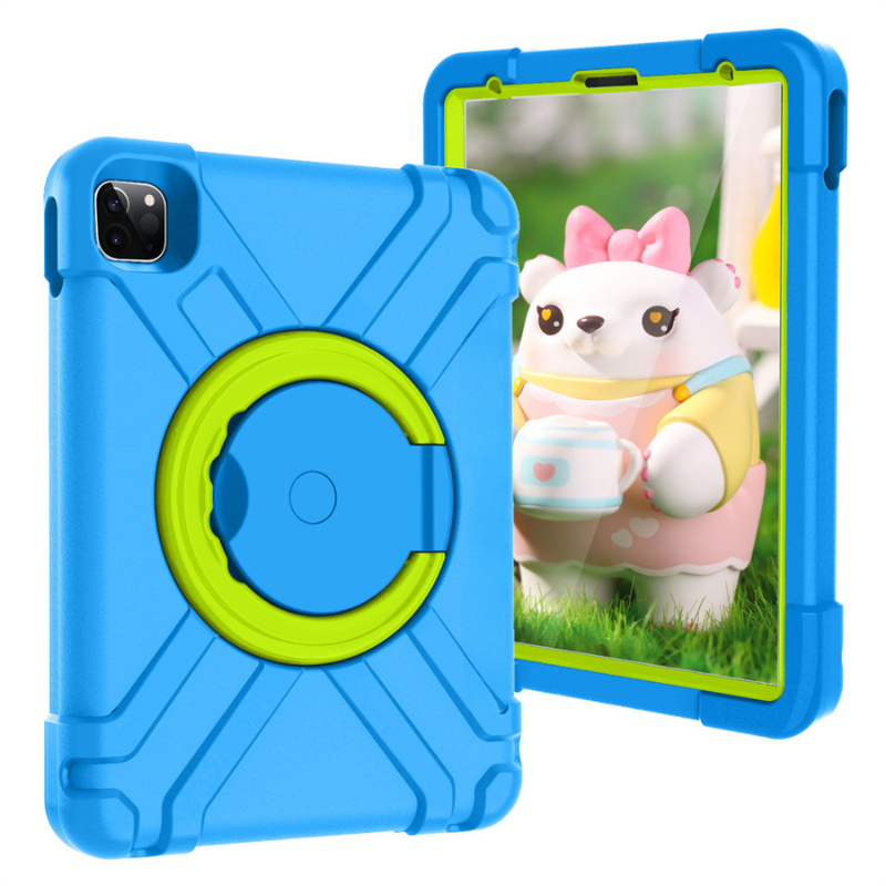 Load image into Gallery viewer, Apple iPad Mini 4/5 EVA Kid Friendly Heavy Duty Case with Handle Stand Ring - i-Station Mobile Phone &amp; Electronic Device Repair and Accessories
