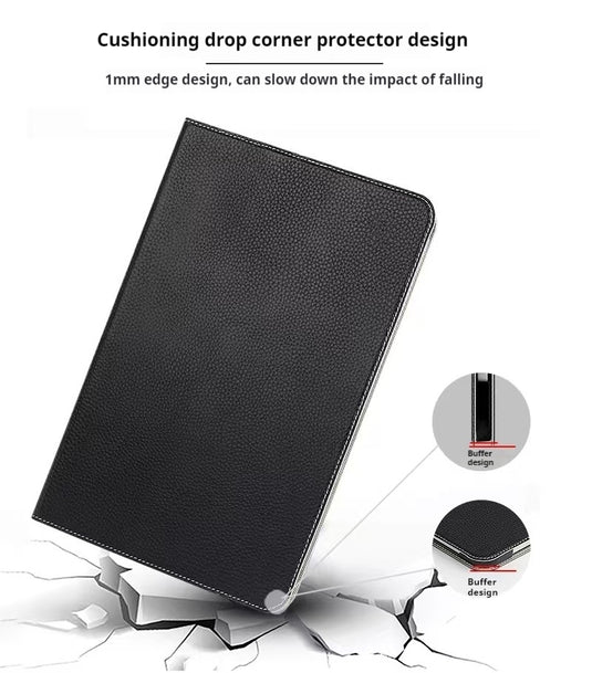 Apple iPad 7/8/9 10.2'' 7/8/9th Gen (2019/2020/2021) Ultra-thin Smart Genuine Leather Shockproof Case