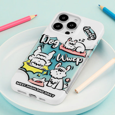 Apple iPhone 13/Pro/ Pro Max Manga cat design style Shockproof Fashion Series Case - i-Station Mobile Phone & Electronic Device Repair and Accessories