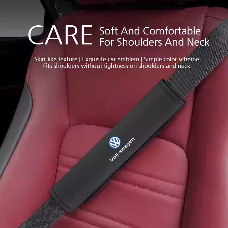 Load image into Gallery viewer, Volkswagen Car Seat Belt Shoulder Pads for Lavida, Bora, Sagitar, Magotan, Tiguan, T-Roc, Golf
