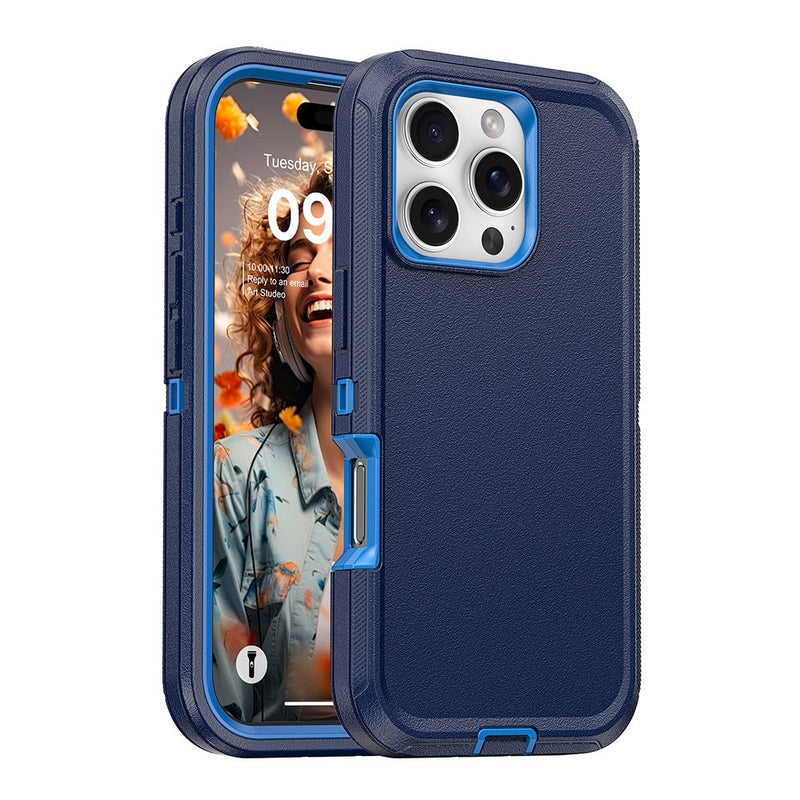 Load image into Gallery viewer, [Built-in Stand] Apple iPhone 14/Plus/Pro/Max - Shockproof Robot Armor Hard Plastic Case
