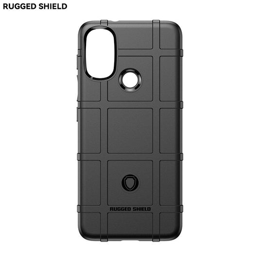 Motorola Moto E20/E30/E40 - Shield Shockproof Rugged Heavy Duty Case With 2PC 9H Tempered Glass Screen Protector