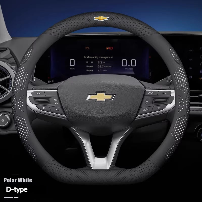 Load image into Gallery viewer, Chevrolet Genuine Leather Steering Wheel Cover For Cruze RS, Malibu RS, Equinox RS - i-Station Mobile Phone &amp; Electronic Device Repair and Accessories
